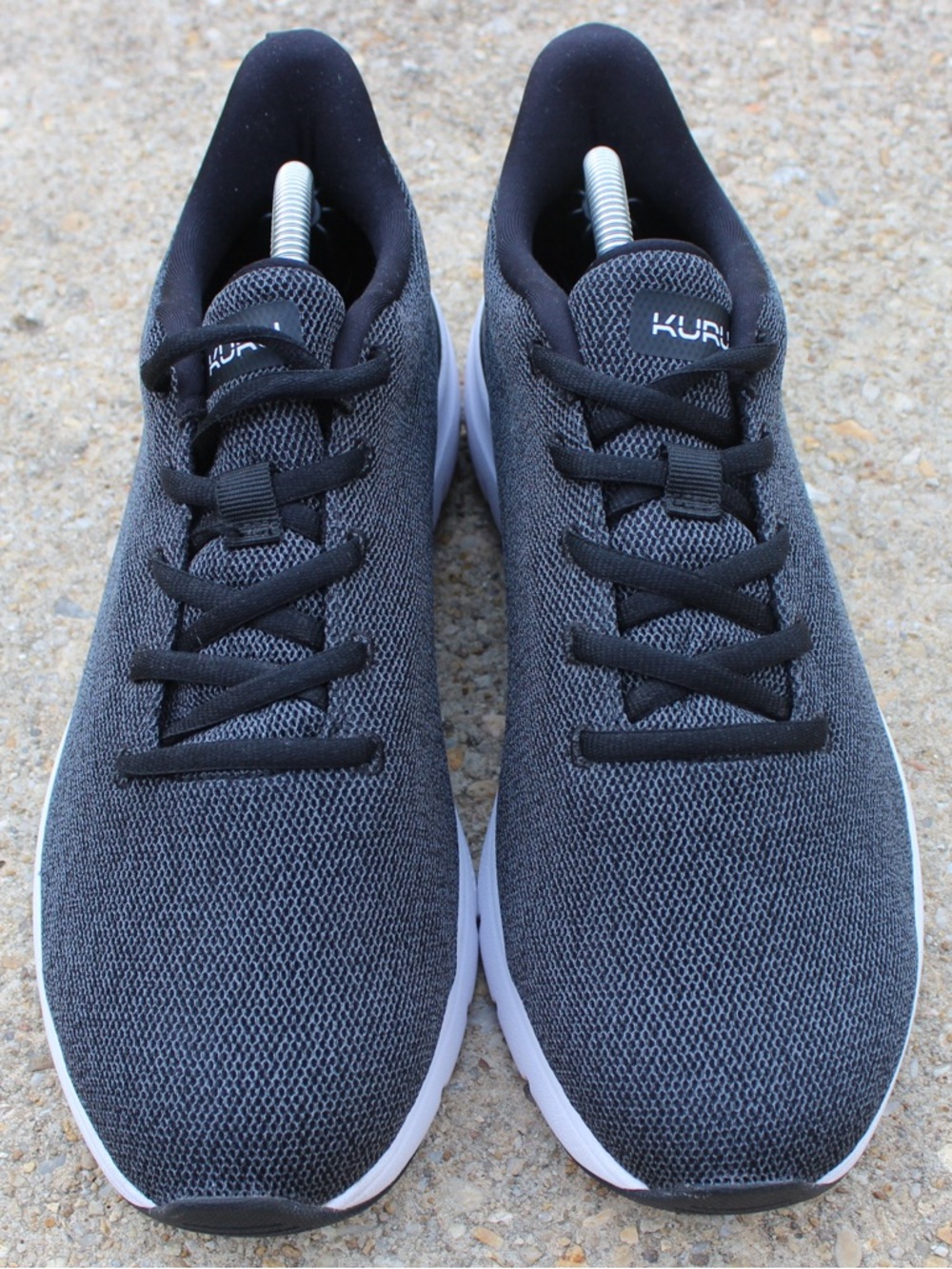 KURU Flex Women's Black/Grey Walking Sneakers Sz 10.5